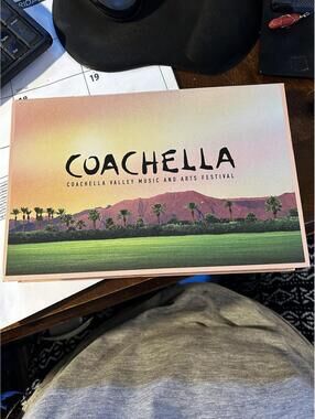 2022 Coachella Valley Music and Arts Festival Official Welcome Guide Box